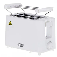 Тостер Adler AD 3223 White 900w