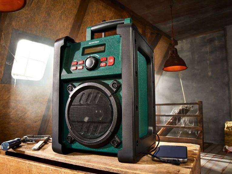 Будівельна радіостанція з DAB+, FM, Bluetooth SilverCrest SBDB 5 A1