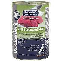 Dr.Clauder's (Клаудер) Selected Meat Duck & Sweet Potato влажный корм для собак.400 г