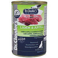 Dr.Clauder's (Клаудер) Selected Meat Lamb & Apple влажный корм для собак 400 г