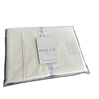 Наволочки Maison D'or Pillow Case Optical White сатин 50-70 см* 2шт білі