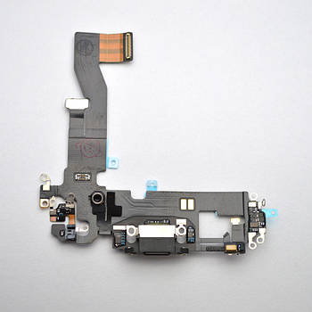 Шлейф iPhone 12 Pro з чорним роз'ємом живлення Original