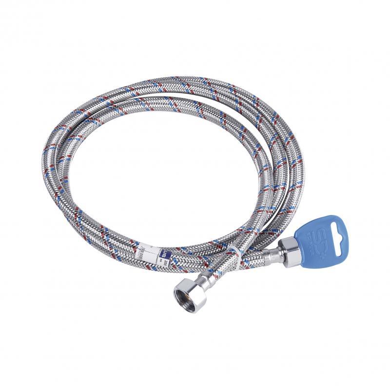 Гнучка підводка для води SD Plus 200 см ГГ SD397W200, фото 1