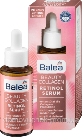 Сировотка - ліфтинг для обличчя Balea Beauty Collagen Retinol Serum 30мл