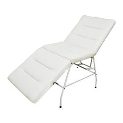 Кушетка/крісло/масажний стіл косметологічна стаціонарна, трисекційна UK 19