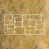 Трафарет багаторазовий для штукатурки Камінь 600х300х1 мм tds-2.1Е, фото 3