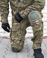 Тактична демісезонна військова форма з наколінниками піксель камуфляж мілітарі РИП СТОП з армованою ниткою, фото 7