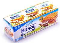 Вафли Excelsior Kokos Schnitte с кокосом, 220 г.