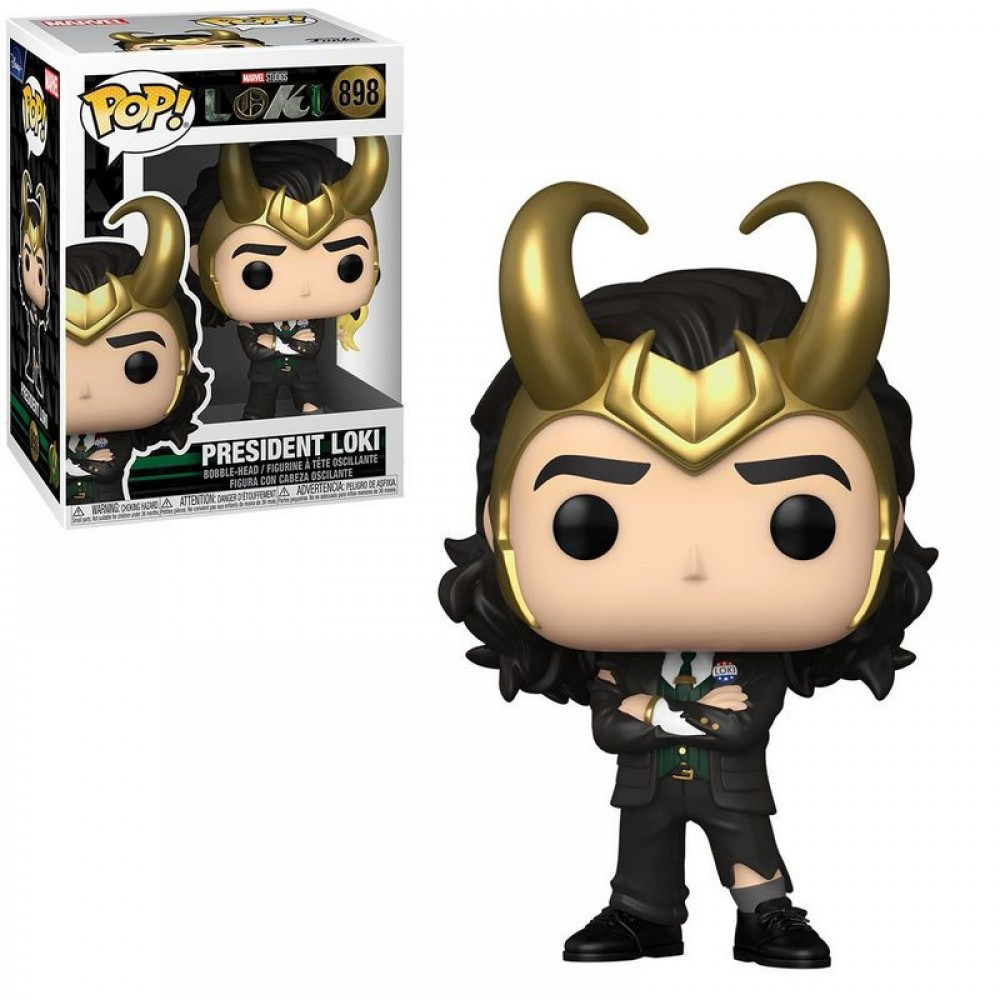 Фігурка Фанко Поп Funko Pop MARVEL President Loki Локи 10 см FP M PL 898