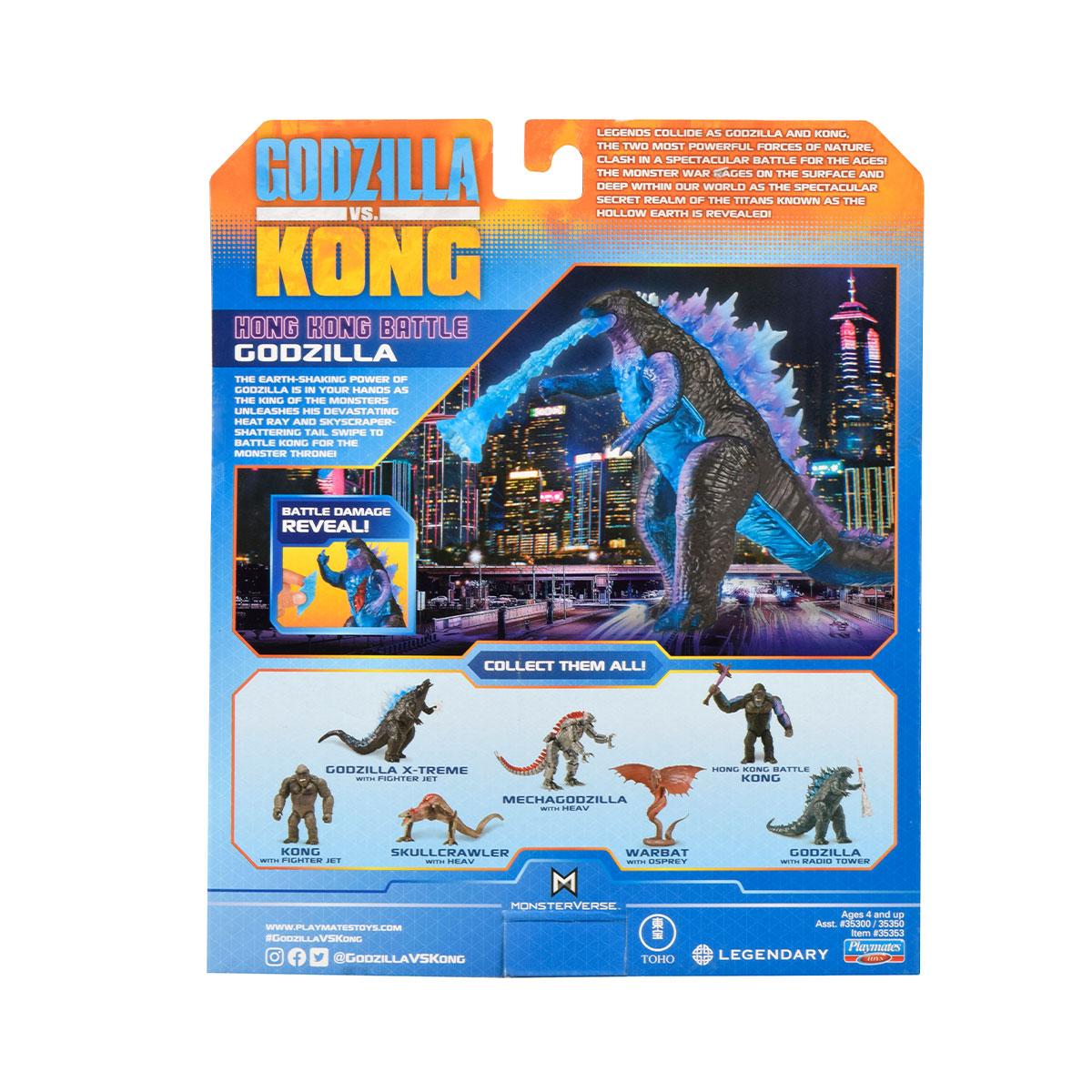 Игровая фигурка Годзилла vs. Kong с боевыми ранами и лучом, Kiddisvit 24*15*6 см (35353) - фото 4 - id-p1774043003