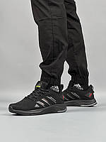 Мужские кроссовки Adidas Profoam черные, кроссовки адидас профоам демисезонные весна лето