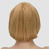 Перука каре з термоволосся 180℃ Kristal AT колір карамельний блонд, Перуки і шиньйони, фото 5