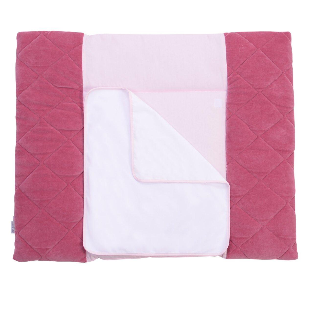 Сповивальний матрац Baby Veres Velour Wild rose 72х80 см 429.11, фото 1