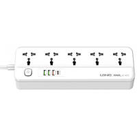 Сетевой Удлинитель LDNIO SC5415 5 universal ports /1 PD/1 QC/2 auto ID 2m, White