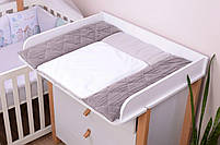 Сповивальний матрац Baby Veres Velour Taupe grey 72х80 см, фото 4