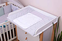 Сповивальний матрац Baby Veres Velour Grey melange 72х80 см 429.3, фото 4