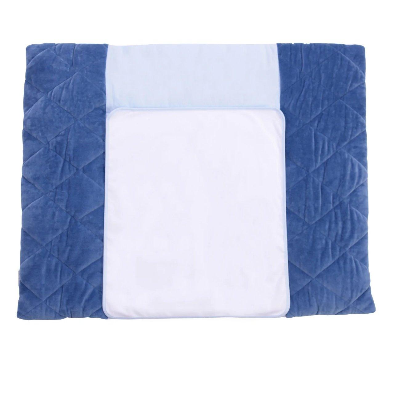 Сповивальний матрац Baby Veres Velour Deep blue 72х80 см 429.2, фото 1