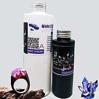 Смола эпоксидная Magic Crystal 3D Clear. Прозрачная. Для декора и украшений. Уп. 0.65 кг