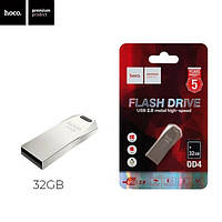 USB Флеш Hoco UD4 32Gb USB 2.0 Original | Флеш Накопичувач Hoco 32Gb UD4 Silver