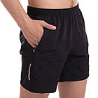 Шорти короткі спортивні чоловічі Lingo 3508 розмір L (165-170 см) Black, фото 2