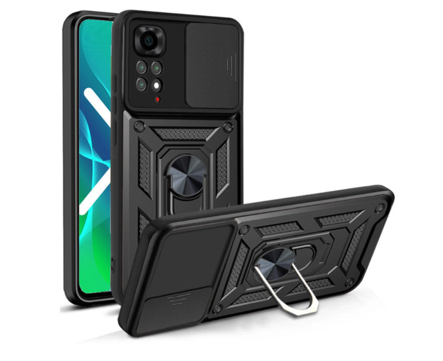 Ударостійкий чохол Camshield Serge Ring for Magnet для Xiaomi Redmi Note 11 Ударостійкий чохол Camshield Serge Ring for Magnet для Xiaomi Redmi Note 11