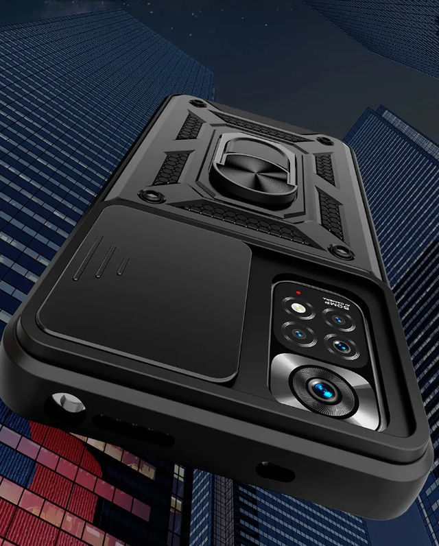 Ударостійкий чохол Camshield Serge Ring for Magnet для Xiaomi Redmi Note 11 Ударостійкий чохол Camshield Serge Ring for Magnet для Xiaomi Redmi Note 11