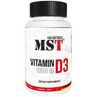 Vitamin D3 1000 IU MST (100 капсул)