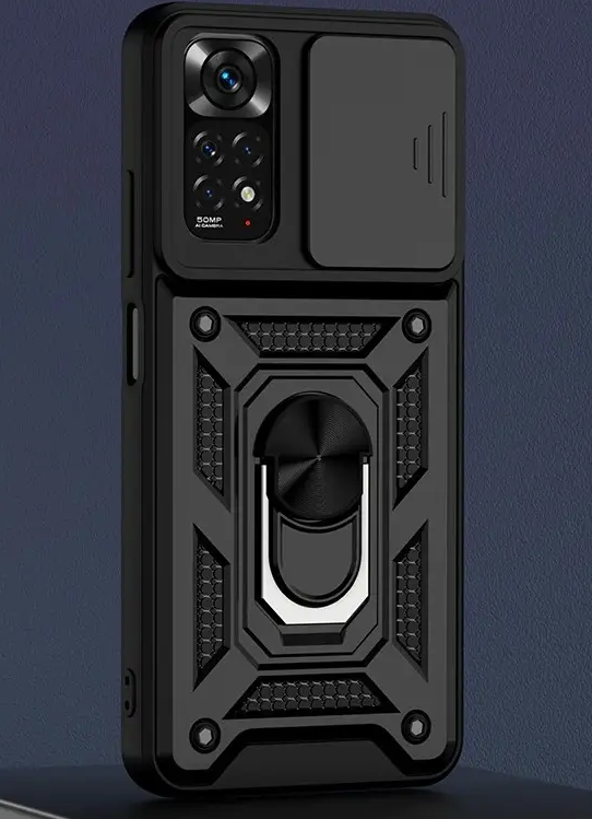 Ударостійкий чохол Camshield Serge Ring for Magnet для Xiaomi Redmi Note 11 Ударостійкий чохол Camshield Serge Ring for Magnet для Xiaomi Redmi Note 11