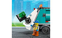 LEGO City Сміттєпереробна вантажівка 261 деталь (60386), фото 7
