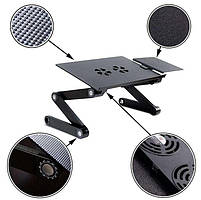 Стіл-підставка для ноутбука Laptop Ttable T8, фото 4
