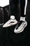 Кросівки чоловічі Adidas Yeezy 700 V3 Azael Cream Black Blue FW4980, фото 2