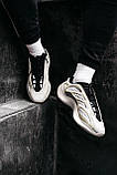 Кросівки чоловічі Adidas Yeezy 700 V3 Azael Cream Black Blue FW4980, фото 6