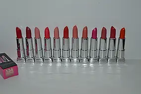 Харчова помада MAYBELINE Color Sensational 3.8g SET C MUS 640 / 2-7