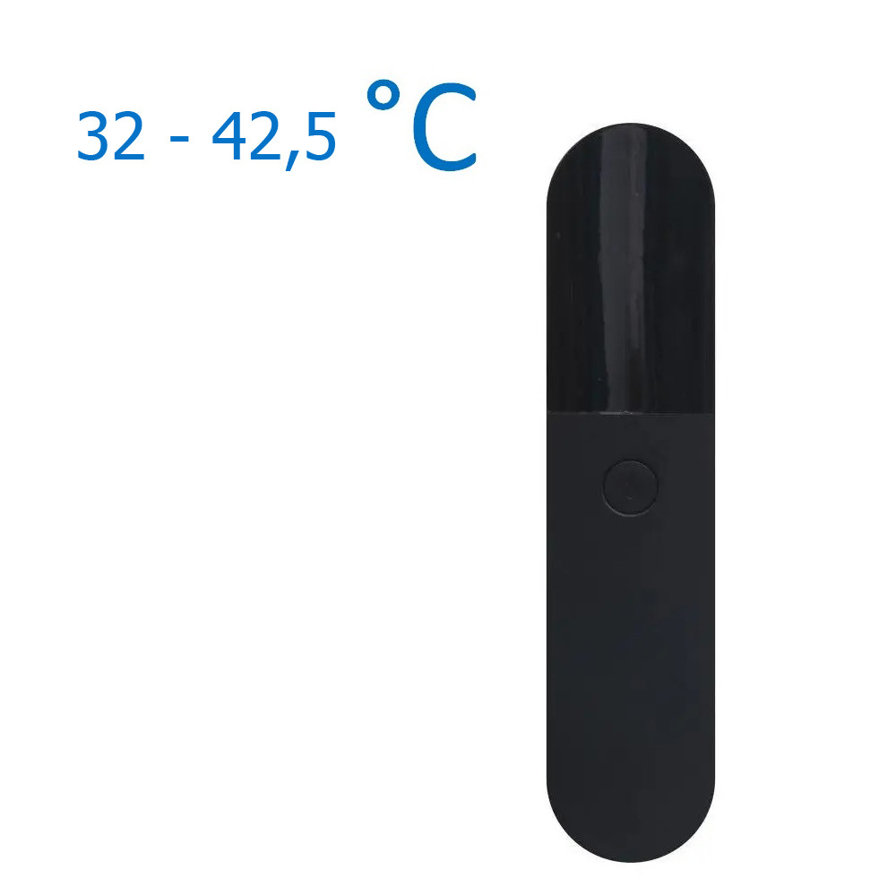 Безконтактний градусник для вимірювання температури тіла Compact Stick Чорний