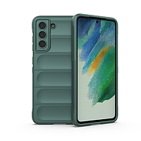 Силіконовий чохол Wavy для Samsung S22 Plus Pine Green
