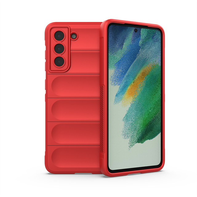 Силіконовий чохол Wavy для Samsung S22 Plus Red