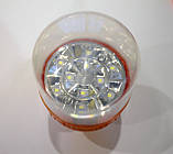 Акумуляторна лампа кемпінг з сонячною панеллю настільний фонарик, фото 7