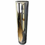 Труба сендвіч для димоходу з ізоляцією Ø 200/260мм в оцинкованому кожусі S-0.8 мм, L-1 м - Для дому, фото 5