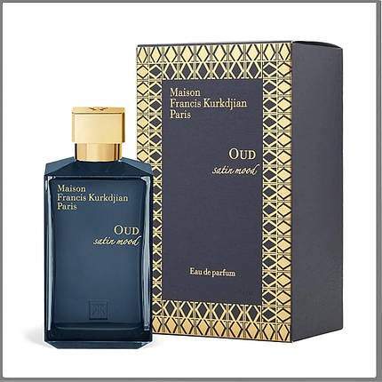 Maison Francis Kurkdjian Oud Satin Mood парфумована вода 200 ml. (Мейсон Франсіс Куркджан Уд Сатин Муд), фото 2