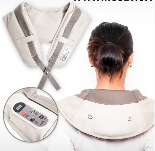 Вібраційний ударний масажер для плечей та тіла Cervical Massage Shawls
