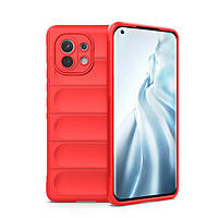 Силіконовий чохол Wavy для для Xiaomi Mi 11 Pro Red