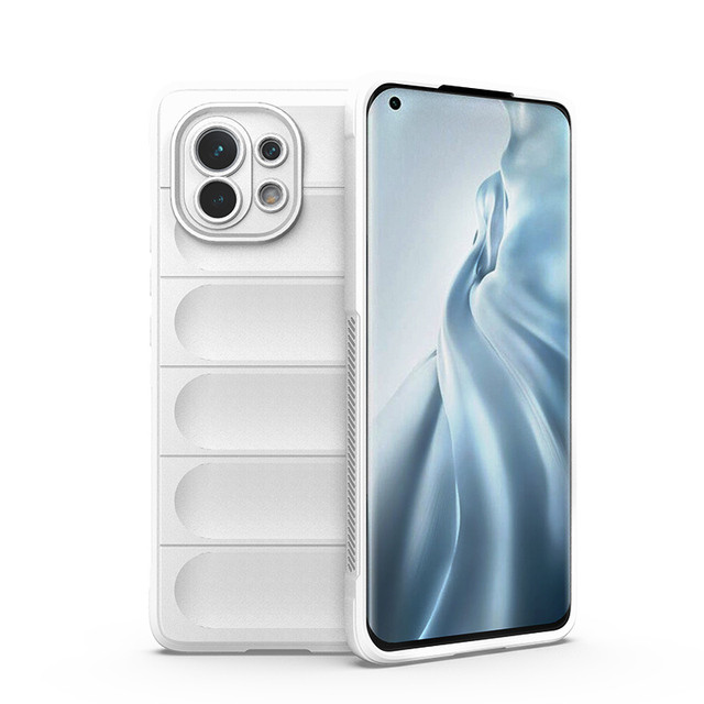 Силіконовий чохол Wavy для Xiaomi Mi 11 White