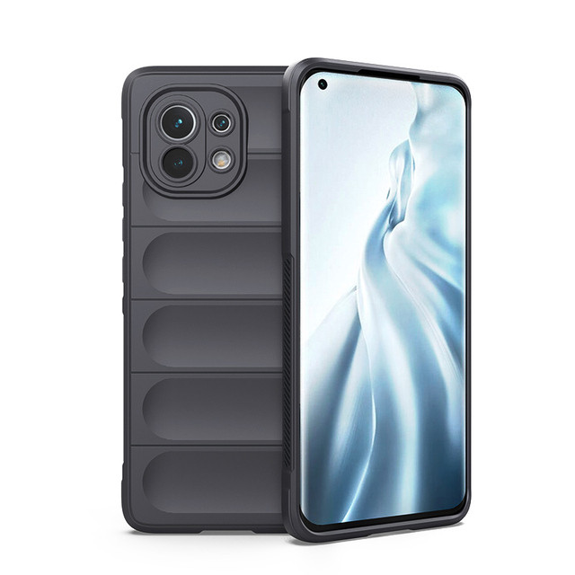 Силіконовий чохол Wavy для для Xiaomi Mi 11 Pro Steel