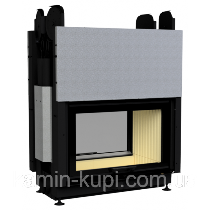 Повітряна камінна топка Gavryliv&Sons 80x52 тунельна подвійна гільйотина, фото 1