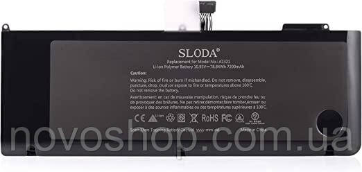 Замінний акумулятор для ноутбука SLODA для Apple MacBook Pro 15" A1321 A1286 версія 2009 2010