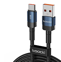 Кабель для Быстрой Зарядки телефона смартфона QC3.0 USB - Type-C LED 1м Зарядный провод шнур ЮСБ на Тайп С D4T