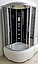 Душовий бокс VERONIS BV-5-90 black 90х90х220, фото 4