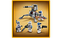 LEGO Star Wars Бойовий набір клонів-солдат 501-го легіону 119 деталей (75345), фото 8