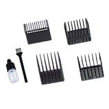 Машинка для стрижки волосся MAGIO МG-580, 25Вт, 4 нас., титанове покрытя лез., фото 2