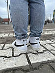 Жіночі кросівки Nike Blazer 77 Mid Vintage 2 (білі з чорним) високі весняні повсякденні кеди KVDart0323 топ, фото 6